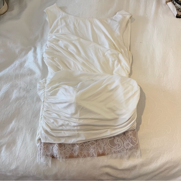 BCBGMaxazria white dress - Picture 4 of 8